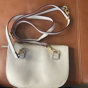 Lo & Sons original Waverly Dove Gray convertable crossbody/belt bag